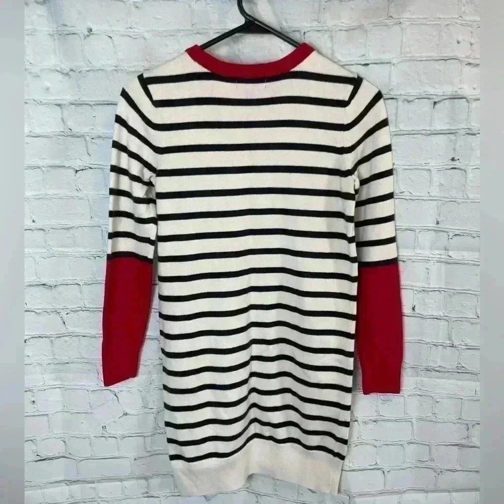 GAP Kids XXL 14/16 HEART‎ Long Sleeve Knit Sweater Dress Striped Valentine’s Day